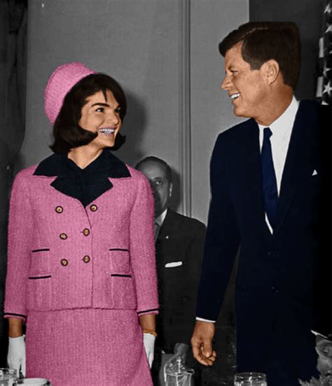 jackie kennedy pink Chanel suit